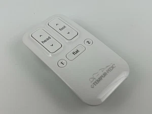 Tempur-Pedic TEB-100-R Wireless Remote Control Ergo System MISSING BACK TESTED - Picture 1 of 16