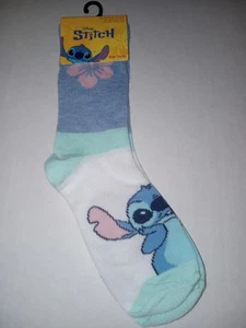 DISNEY STITCH KIDS SOCKS SIZE 10-4 - Picture 1 of 3