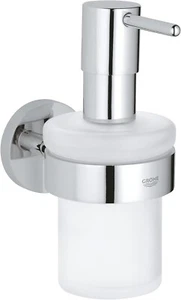 Dispensador de jabón Grohe Essentials 160 ml con soporte StarLight cromo 40448001 - Imagen 1 de 5
