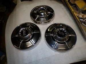 1964-1965 Ford Falcon hub caps (4) F floor - Picture 1 of 4