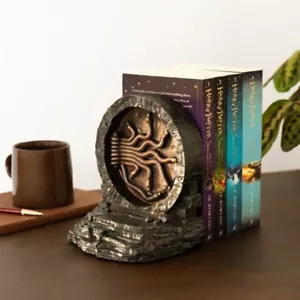 Harry Potter - Buchstütze Kammer des Schreckens Buchständer Wizard Bookends - Bild 1 von 7