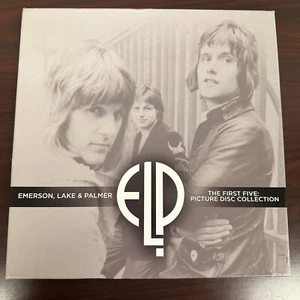 EMERSON LAKE & PALMER:THE FIRST FIVE: PICTURE DISC COLLECTION - BOXSET LP - Picture 1 of 20