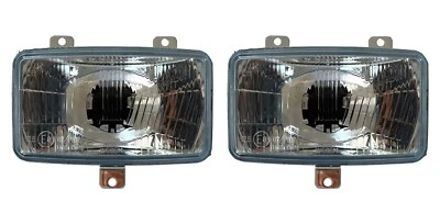 2x H4 Scheinwerfer m. Fernlicht u. Abblendlicht für Traktor Deutz-Fahr Hurlimann - Bild 1 von 4