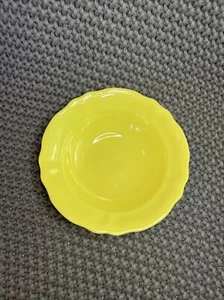 Lemon Federalist Ironstone Vintage Yellow Bowl 4236 Made In Japan Mint Condition - Picture 1 of 12