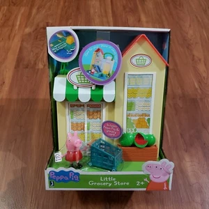 PEPPA PIG & Friends Adventures Figure Play Set LITTLE GROCERY STORE + Cart new - Picture 1 of 11