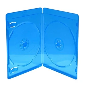 50 Custodie MediaRange BD Bluray Disc 2 Posti SLIM 7mm Custodia Case BOX39-2-50 - Foto 1 di 1