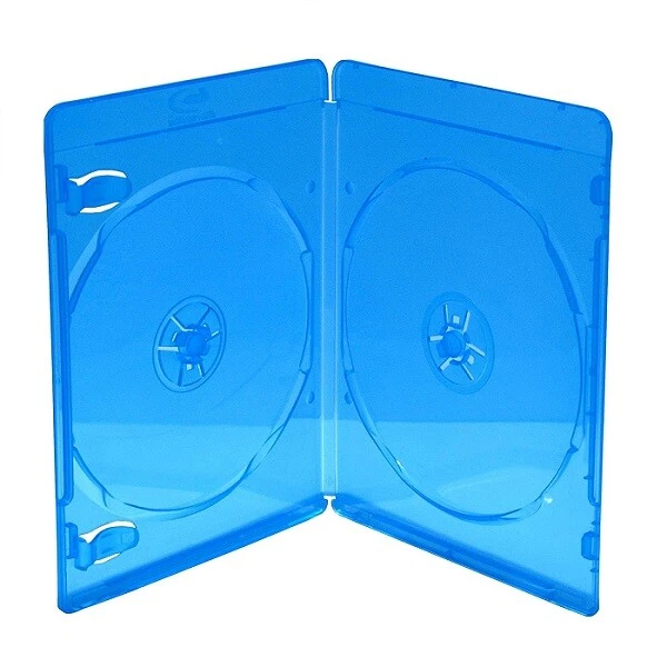 50 Custodie MediaRange BD Bluray Disc 2 Posti SLIM 7mm Custodia Case BOX39-2-50 - Immagine 1 di 1