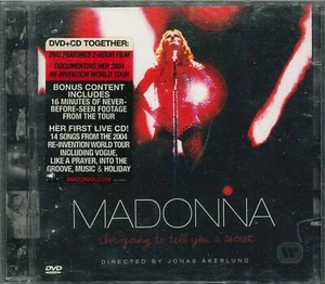 MADONNA "Im Going To Tell You A Secret" Best Of CD-Album + DVD-Video - Picture 1 of 2