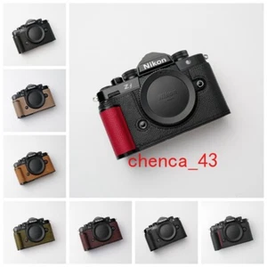 Genuine Leather Half Case for Nikon Zf Camera Insert Cover Case Kontice Handmade - Picture 1 of 29