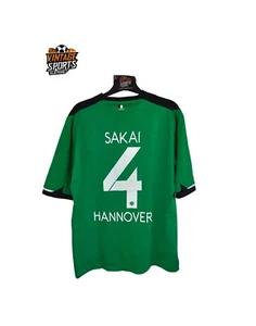 Hannover 96 Football away Shirt 2013-2014 (L)#4 Sakai Japan Jako Auckland Jersey - Picture 1 of 5