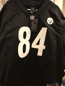 Camiseta deportiva para hombre Pittsburgh Steelers Antonio marrón térmica manga larga XX-grande - Imagen 1 de 6