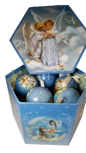 12 Pappmaché EDLER ENGEL WEIHNACHTSSCHMUCK VON SANDRA KUCK - Bild 1 von 24