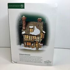 Department 56 Antiquarian Bookseller 58508 Dickens Village Retired w/ Box