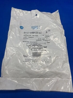 Allen Bradley proximity switch 871C-D5BP18-E2 - Image 1 of 2