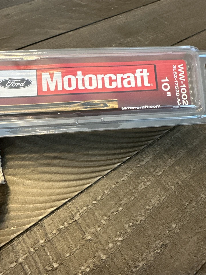 Limpiaparabrisas Motorcraft WW-1002 OEM NOS estándar parabrisas Ford repuesto Foto 1 de 1