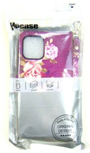 Hocase iPhone 11 Burgundy Shockproof Folio TPU Case New! - Picture 1 of 2
