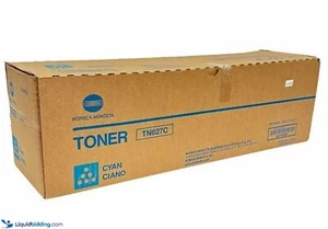 Konica Minolta TN-627C ACVV430 Cyan Toner Cartridge - Picture 1 of 6