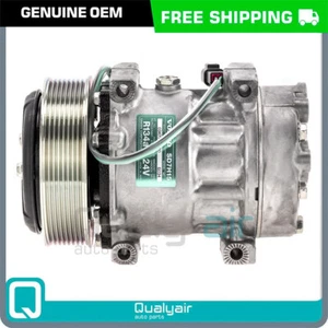 AC Compressor OEM Sanden SD7H15 fits OE# 11104251 11412631 1401518 1451863... QR - Picture 1 of 11