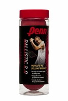 Penn Ballistic RED  Racquet Balls / FREE SHIPPING