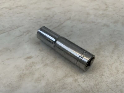 Crescent 3/8 Drive 6pt Deep SAE Socket, Size 7/16in., CR-V - Image 1 of 4