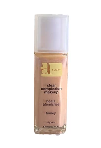 Almay Clear Complexion Liquid Makeup Heals Blemishes, Honey , Oil Skin 1 fl oz - Picture 1 of 5