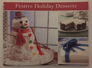 Pampered Chef Cookbook:  Festive Holiday Desserts - Picture 1 of 3