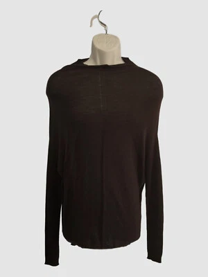 Suéter tejido cráter cuello en V profundo púrpura para hombre Rick Owens talla XS $595 Foto 1 de 3