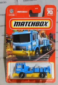 MATCHBOX 70 YEARS  CITY SERIES ROAD STRIPE KING STRIPING TRUCK IN BLUE  #55/100 - Picture 1 of 1