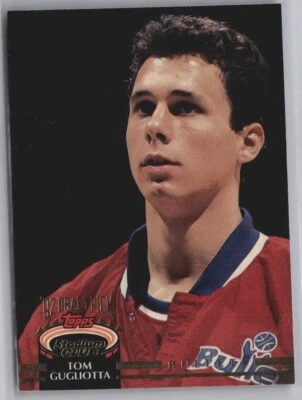 1992-93 Stadium Club Bullets Basketball Card #288 Tom Gugliotta Rookie - Image 1 of 2