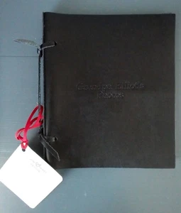 Jon Heart Design Grandpa Elliot's Embossed Leather Photo Album Style 441 USA - Picture 1 of 11