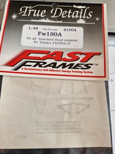 TRUE DETAILS 1/48  nr. 41004 Fw 190 A FOR TAMIYA 190A/D - Foto 1 di 2