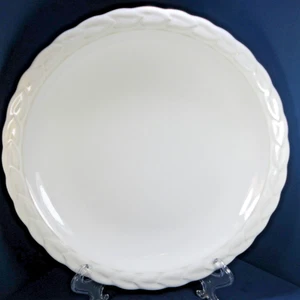 CHRISTIAN DIOR FRANZÖSISCHE COUNTRY ROSE AUSTER WEISS 12 3/8" HACKPLATTE PLATTE SEHR GUTER ZUSTAND - Bild 1 von 6