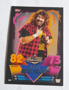 TOPPS SLAM ATTAX  RELOADED HALL OF FAME  TRADING CARD  MICK  FOLEY - Picture 1 of 1