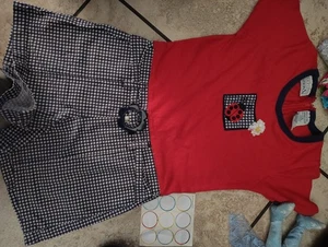 Girls Size 6 Vintage Lady Bug Basic Edition Romper - Picture 1 of 6