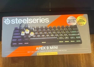 SteelSeries New Apex 9 Mini – HotSwap Optical Mini Keyboard – 60% Compact - Picture 1 of 3