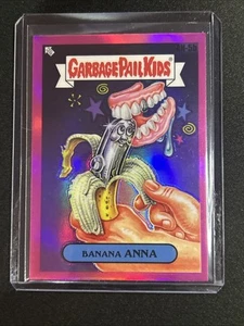 🔥2024 Topps Chrome Garbage Pail Kids Series 7 Banana Anna Magenta AN-5b - Picture 1 of 2