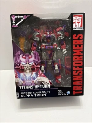 🔥Transformers Titans Return Autobot Sovereign & ALPHA TRION Action Figure NEW - Image 1 of 2