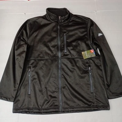 Chaqueta softshell negra con bolsillos con cremallera Ozark Trail para hombre talla XL (46-48) NUEVA CON ETIQUETAS Foto 1 de 4