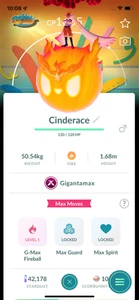 Cinderace Gigantamax! ¡Registrado o no registrado! ¡30 días de amistad! - Imagen 1 de 1