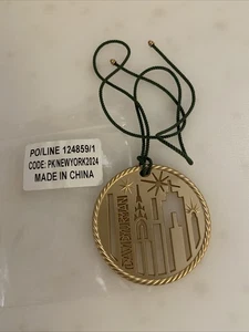 DAVID YURMAN 2024 Colgante Adorno NYC Skyline NUEVO Coleccionable - Imagen 1 de 6