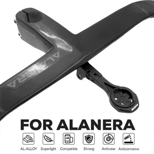 Montaje de computadora para manillar integrado de carretera MTB con GPS/Garmin/Bryton/Wahoo/CATEYE - Imagen 1 de 13