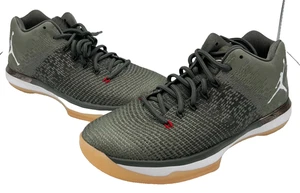 Air Jordan XXX1 Low 897564-051 Men's 10.5 Sneakers Green Camo Basketball Shoes - Picture 1 of 17