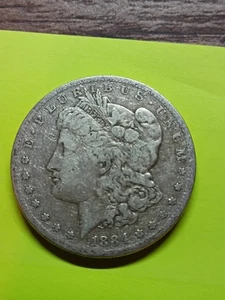 1884 s morgan silver dollar - Picture 1 of 5