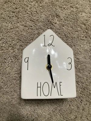 Rae Dunn Clock - DISPLAY ONLY. Preowned. No Box. Good Condition - Image 1 of 4