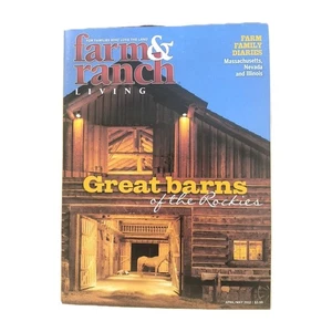 Farm And Ranch Living Magazine April / May 2012 Great Barns Of The Rockies Cover - Bild 1 von 4