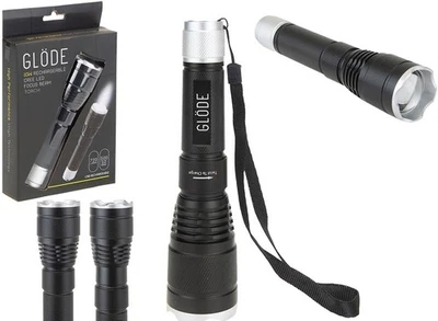 Recargable Linterna LED 500m Alcance Foco Haz Brillante Luz de Seguridad - Imagen 1 de 4