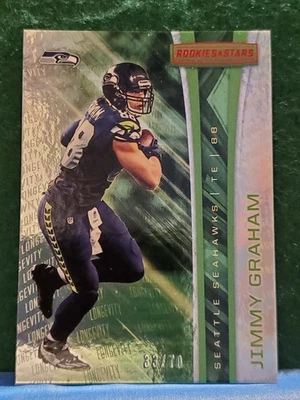 2017 Panini Rookies & Stars Longevity #11 Jimmy Graham 33/70 Seahawks - Image 1 of 2