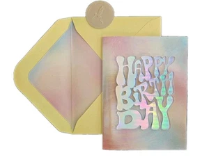 Papyrus Happy Birthday Karte 3D Happy Birthday "Have a groovy day"  - Bild 1 von 4