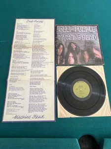 Deep Purple Machine Head Vintage Vinyl LP 1972 Warner Bros. Record BS-2607 - Picture 1 of 7