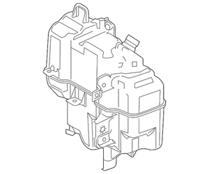 Depósito de lavadora genuino Mazda BJT6-67-481 - Imagen 1 de 2